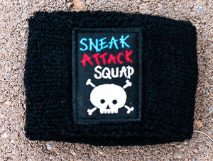 Official Sneak Attack Squad Black Sweat Band!