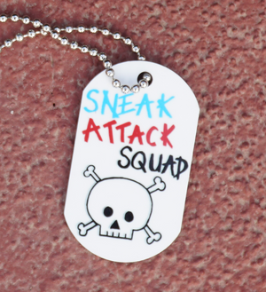 Sneak Attack Squad Dog Tag
